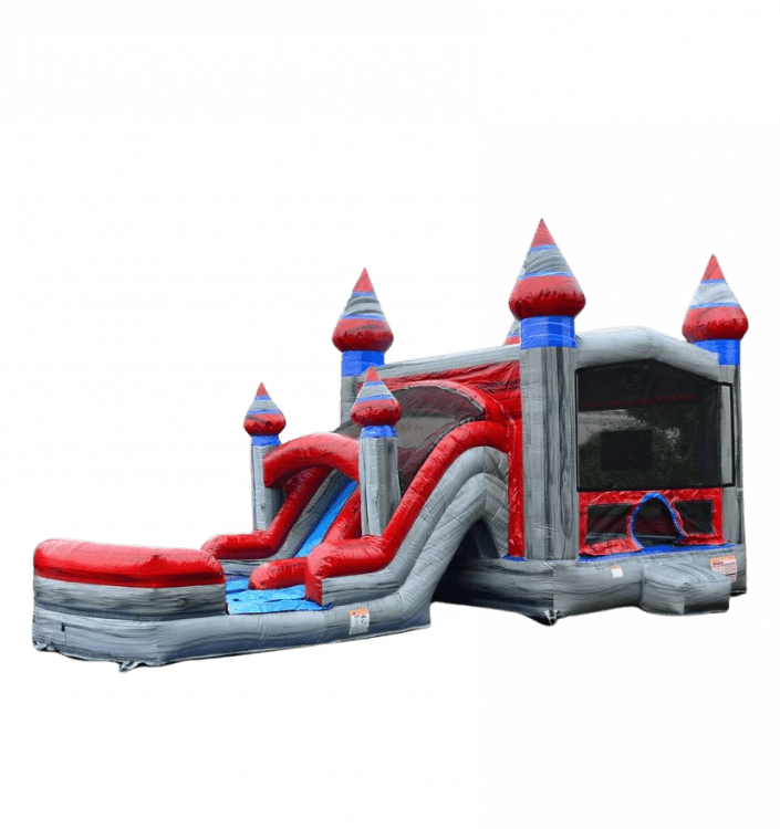 Titanium Bounce House W/Dual Lane Slide