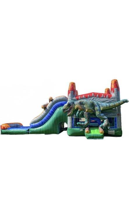 The Dino bounce house W/Slide