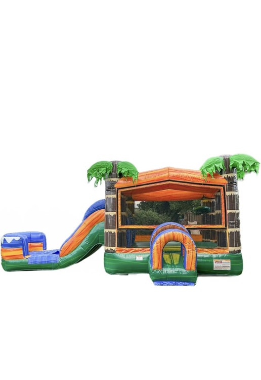 The Jungle Bounce House W/Slide