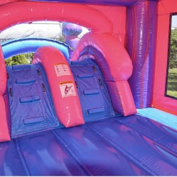 IMG 1865 1750468022 Purplish Bounce House W/Dual Lane Slide